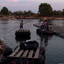 The Suchiate River, Guatemala / Mexico border (photo by Marc Silver)